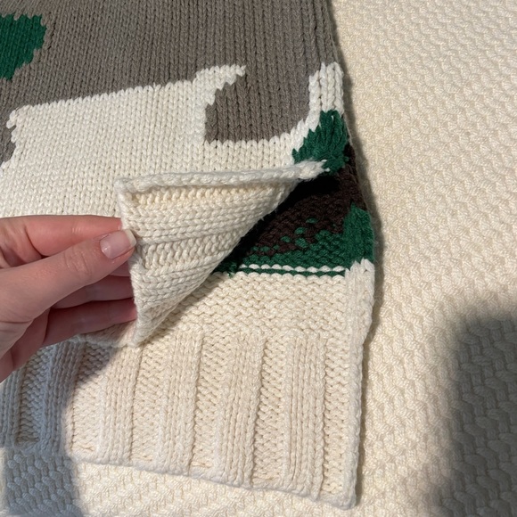 525 America Camo Turtleneck Oversized Sweater - Picture 11 of 13